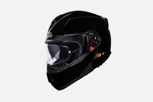 SMK Glide black (flip-up w/sunvisor) – billede 1