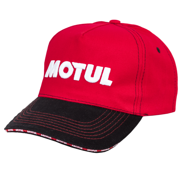 Motul kasket i rød og sort – billede 1