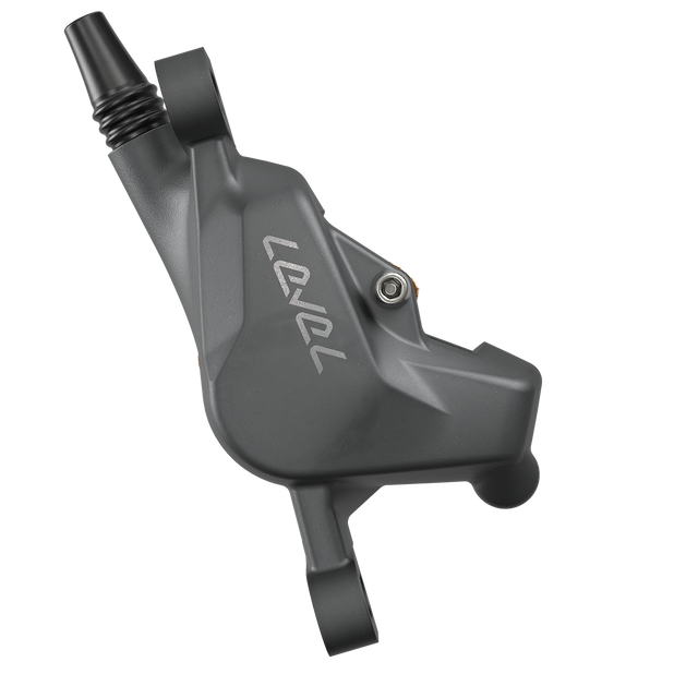 SRAM Level Bronze Stealth 2-stempel bagbremse – kaliber fra siden