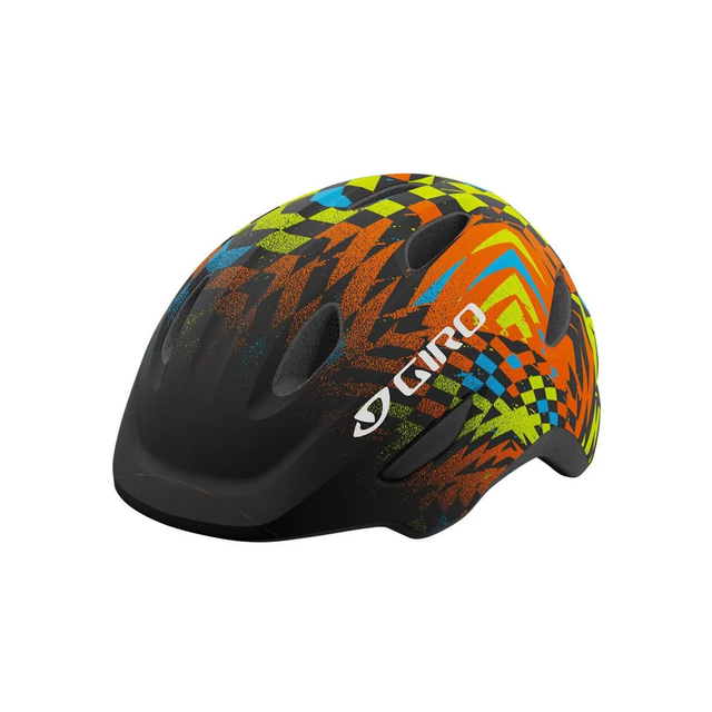 Giro Scamp Mips i mat sort/check fade, størrelse XS / 45-49 cm – produktbillede 2