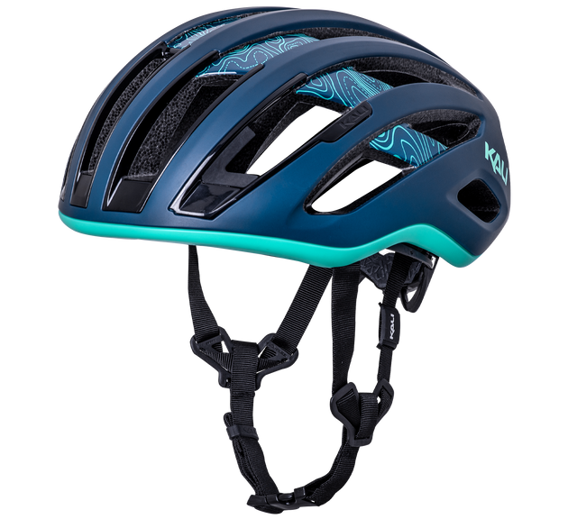 Kali Grit Topo Grøn Mat - cykelhjelm