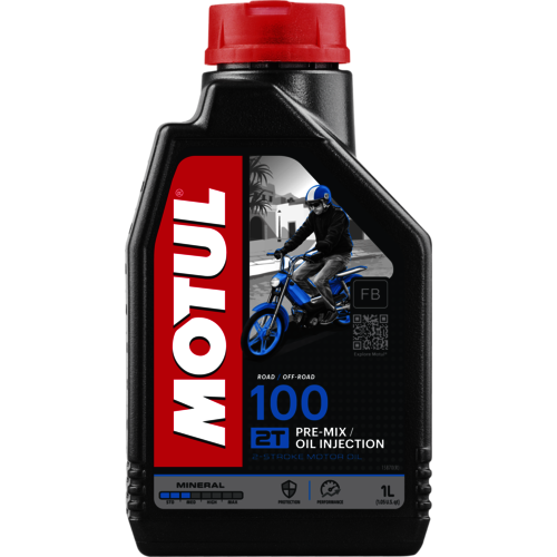 Motul 100 2T miniral olie – billede 1