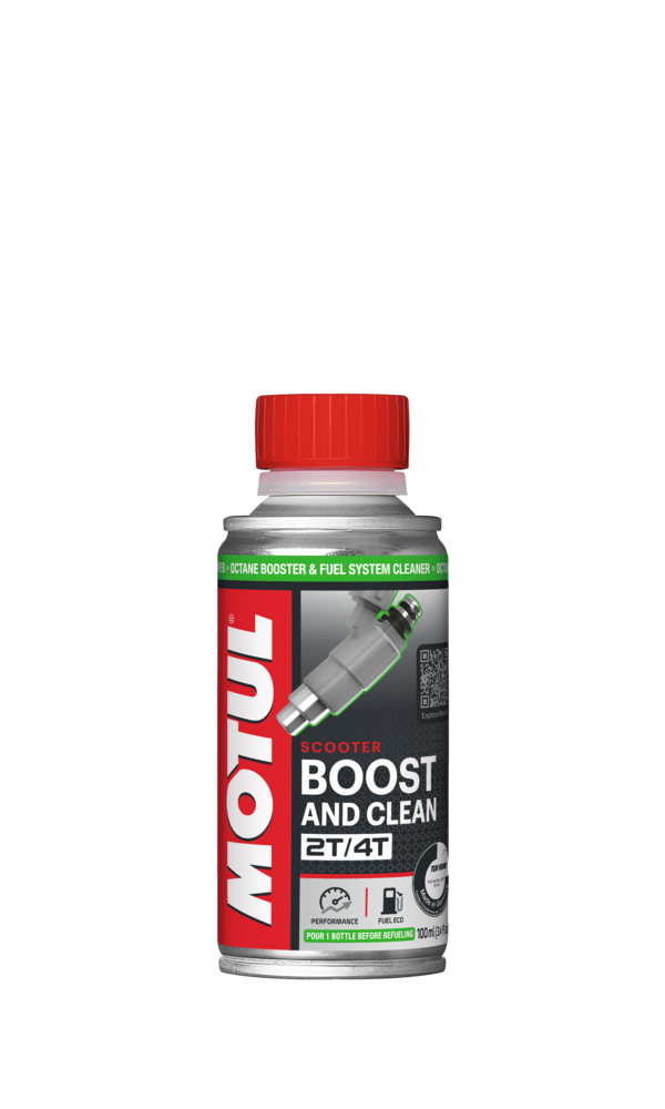 Motul Boost & Clean scooter 100ml – billede 1