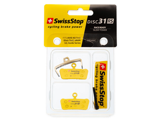 SwissStop Disc 31 RS skivebremseklodser – Avid/SRAM – billede 1