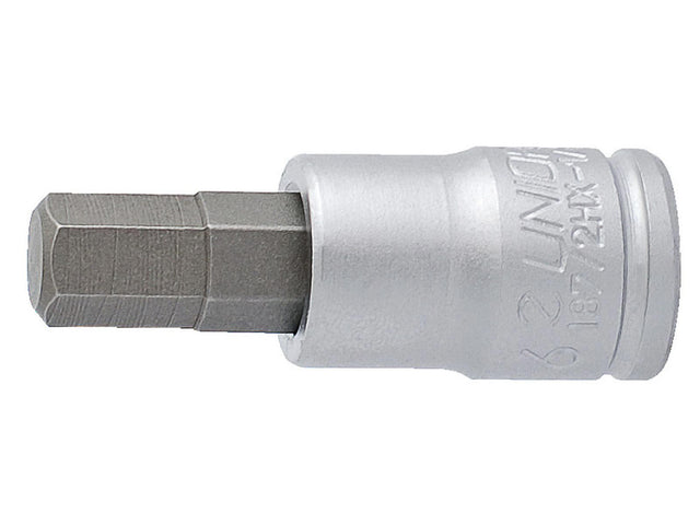 Unior unbrakotop 1/4" str. 6 i krom-vanadium – billede 1