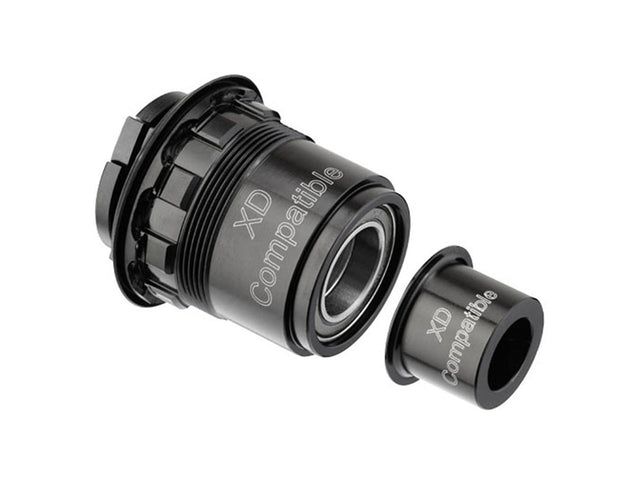 DT Swiss frihjulsbody SRAM XD (ASSRAM) 3-Pawl, aluminium/stål, kit med endeprop – billede 1