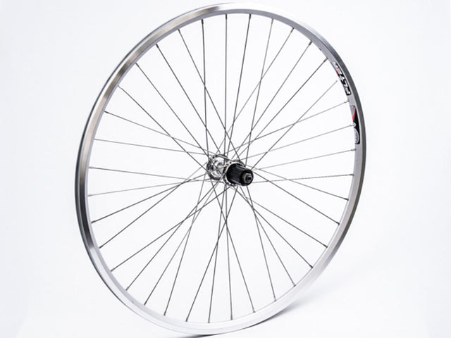 Connect baghjul 700c til fælgbremse, kassette 8/9/10 gear, 9x130 mm QR, sølv – billede 1