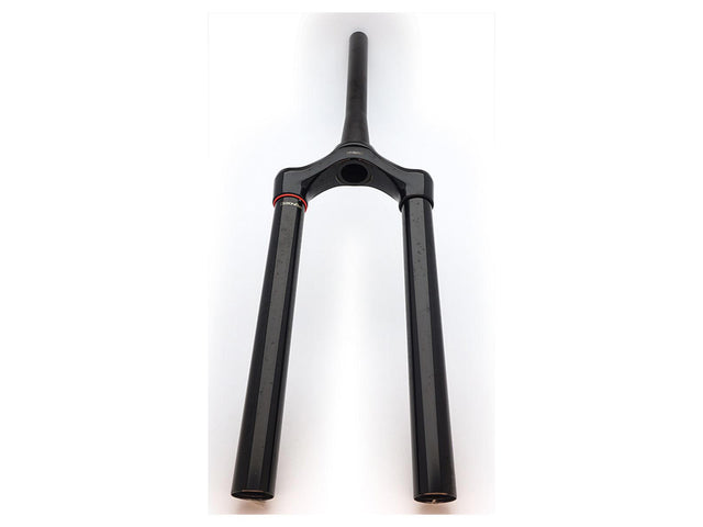 RockShox CSU til Lyrik/Yari Ultimate, 42 mm offset, tapered, blank sort – billede 1