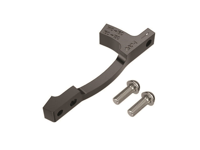 SRAM post mount-adapter 20P sort inkl. titaniumbolte – produktfoto