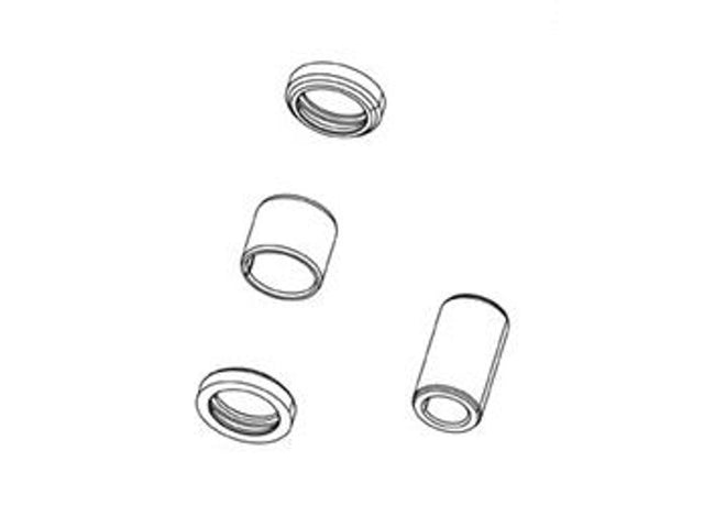 RockShox monteringssæt til støddæmper, 3 dele, 1/2", 8 x 51,95 mm – billede 1