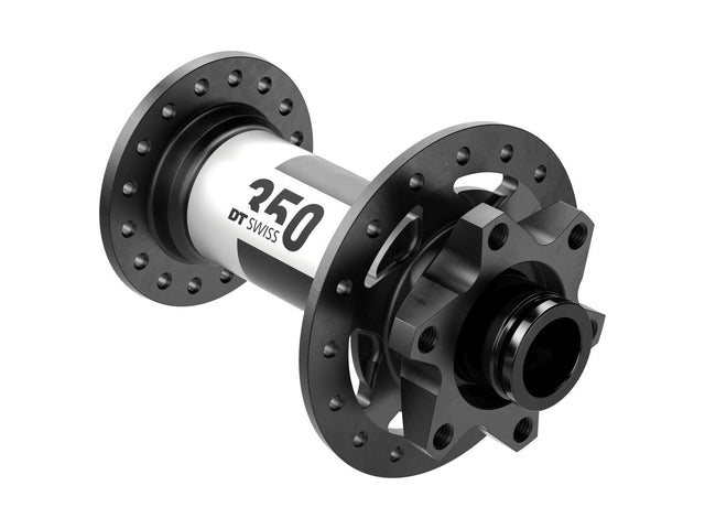 DT Swiss 350 fornav 15x110 mm, 28 huller, 6-bolt, J-bend – billede 1