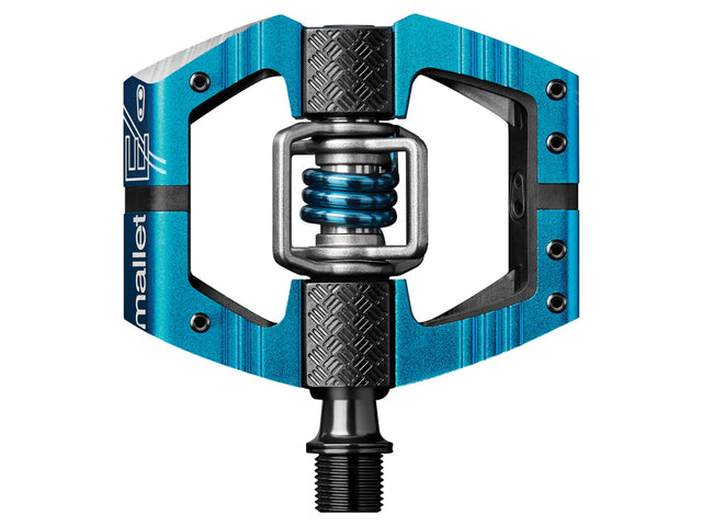 CrankBrothers Mallet E MTB klikpedaler – sort/blå – billede 1
