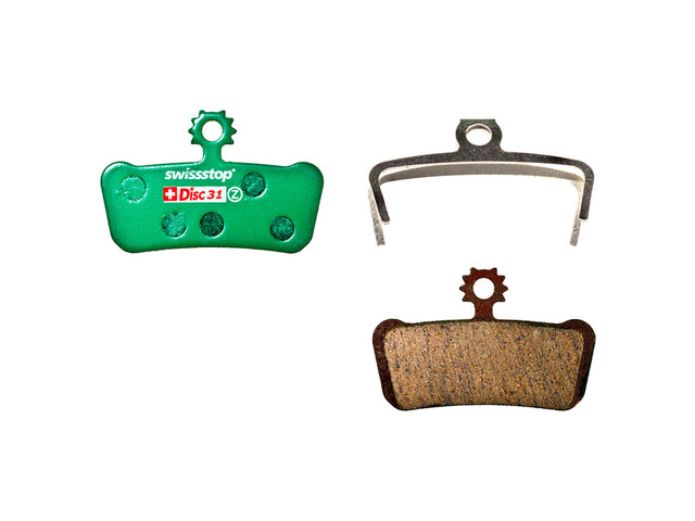 SwissStop Disc 31 C skivebremseklodser – Avid/SRAM – billede 1