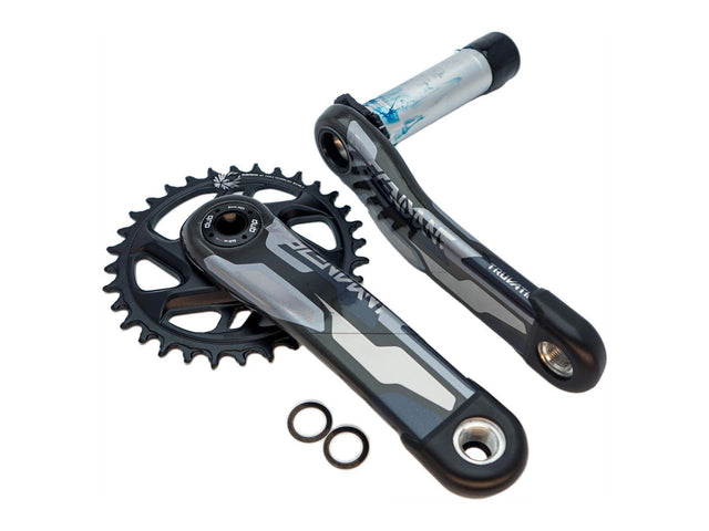 Truvativ Descendant Eagle (Troy Lee) kranksæt – DUB73, 32T, 165 mm, grå grafik – billede 1