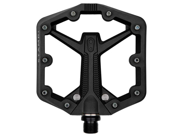 Crankbrothers Stamp 1 Small Gen. 2 fladpedaler til MTB/BMX – Sort – billede 1