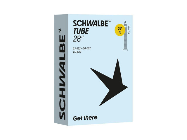 Schwalbe SV15 cykelslange 700 x 23-30c Presta 60 mm aftagelig ventilkerne – billede 1
