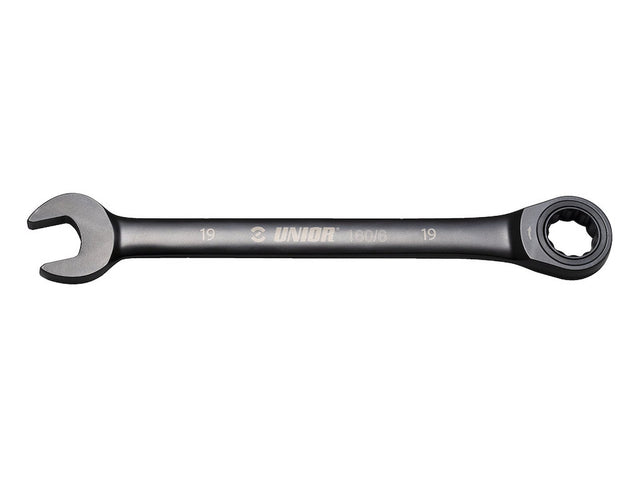 Unior ringgaffelnøgle med skralde 14 mm – billede 1