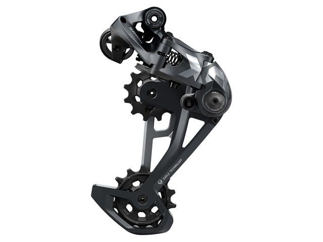 SRAM X01 Eagle bagskifter 12-speed – langt bur, Lunar – billede 1