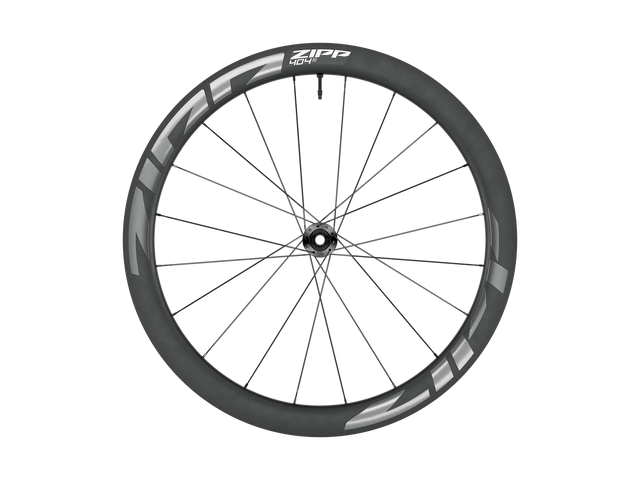 ZIPP 404 S 700c forhjul, karbon, skivebremse, steckaksel 12x100 mm – billede 1