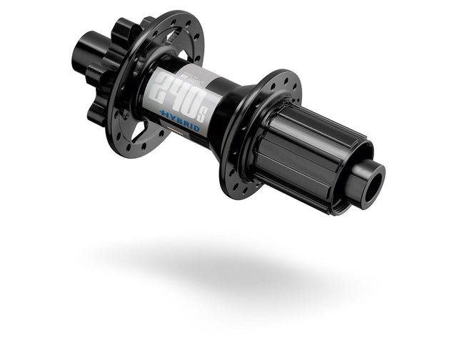 DT Swiss 240 baghjulsnav 12x142 mm, 36 huller, 6-bolt, SRAM/Shimano – billede 1