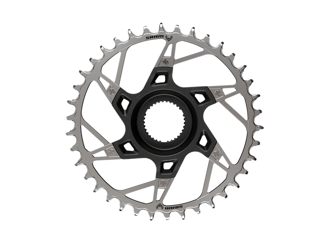 SRAM T-TYPE Yamaha klinge 36T, Direct Mount til Yamaha-elcykelmotor, stål, sølv – billede 1