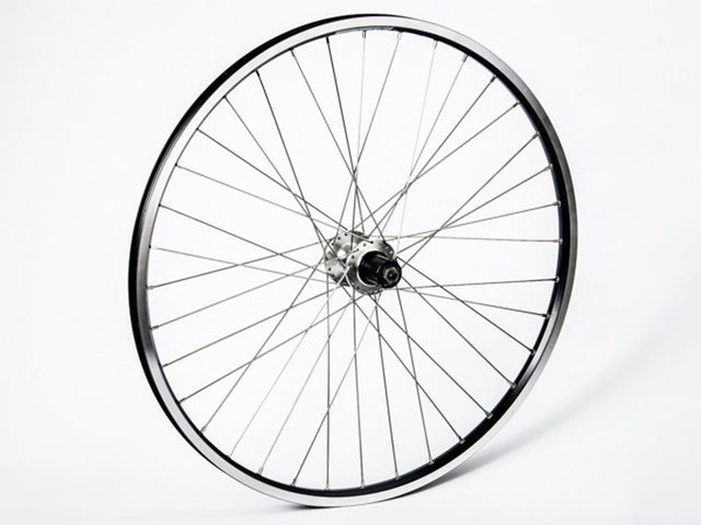 Connect baghjul 26" til skivebremse, kassette 8/9/10 gear, 9x135 mm QR, sort fælg – billede 1