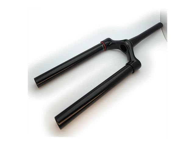 RockShox CSU til Pike (B3), tapered, 51 mm offset, blank sort – billede 1
