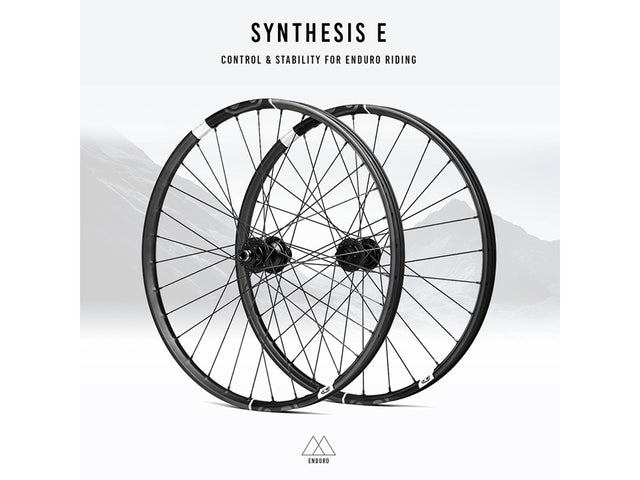CrankBrothers Synthesis E hjulsæt 27,5", carbon, XD-body – billede 1