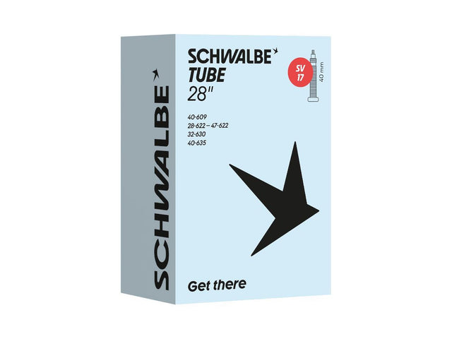 Schwalbe SV17 cykelslange 700 x 28-47c Presta 40 mm aftagelig ventilkerne – billede 1