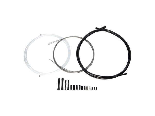 SRAM SlickWire gearkabelsæt til racer og MTB, 2 x 2300 mm, sort – produktfoto