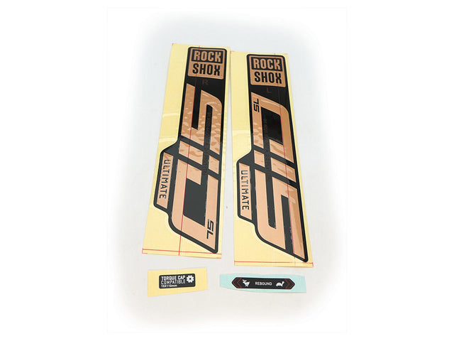 RockShox mærkatsæt til SID SL Ultimate (2021) 27,5/29", mat kobber – billede 1