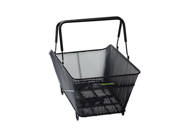 Racktime Baskit Trunk large cykelkurv i stål 28 L – sort – billede 1