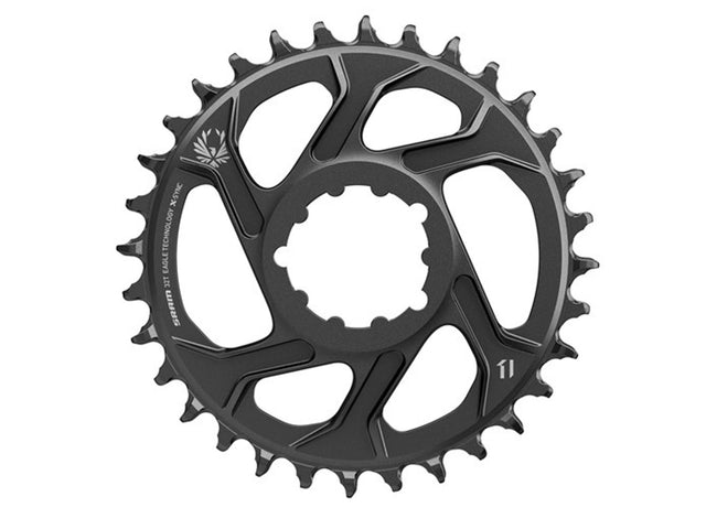 SRAM X-SYNC 2 klinge 36T, Direct Mount, 6 mm offset, sort – billede 1