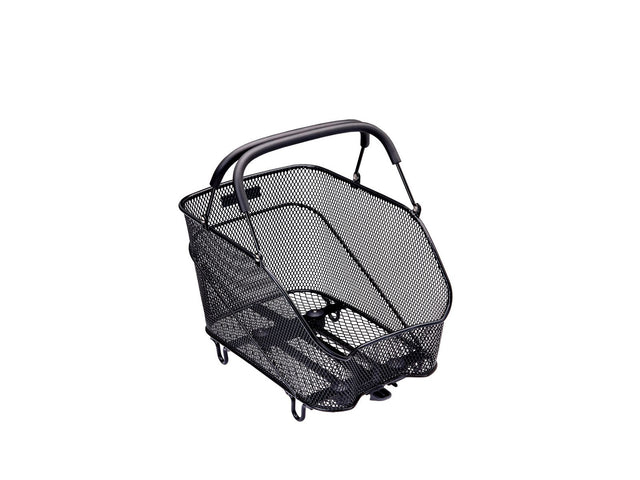 Racktime Baskit Trunk small cykelkurv i stål 12 L – sort – billede 1