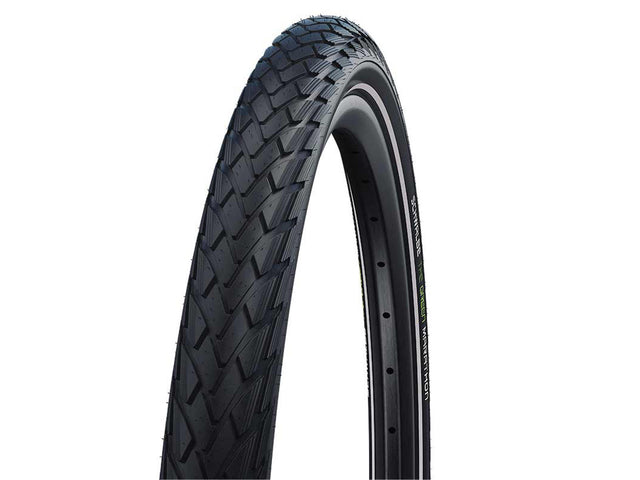 Schwalbe Marathon trådkantdæk 24" x 1,75" (47-507) sort med refleks – billede 1
