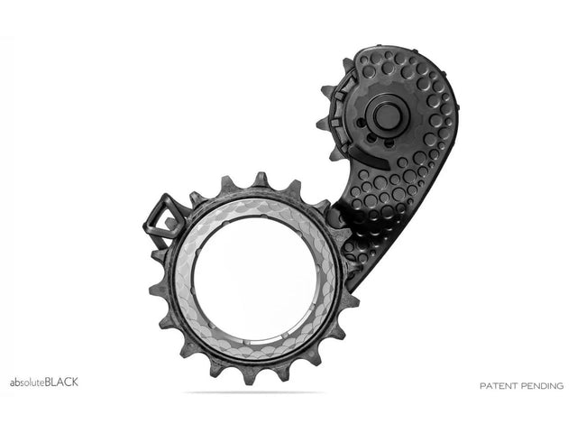 absoluteBLACK HOLLOWcage bagskifterbur til Dura-Ace 9100/Ultegra 8000, 11-speed, titanium – billede 1