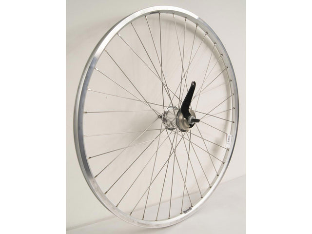 Connect baghjul 700c med Sturmey Archer 2-gear navgear og fodbremse, sølv – billede 1