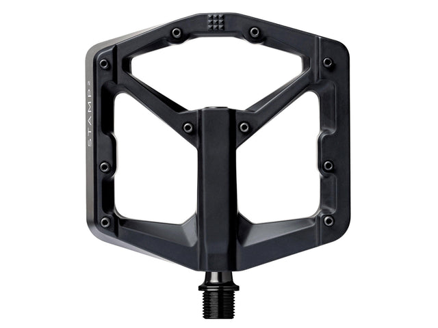 Crankbrothers Stamp 2 Large fladpedaler til MTB – Sort – billede 1