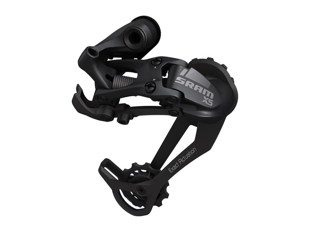 SRAM X5 bagskifter 9 speed, langt bur, sort – billede 1