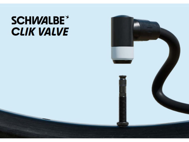Schwalbe Clik DV startsæt – omstilling fra Dunlop-ventil, 25 sæt – billede 1