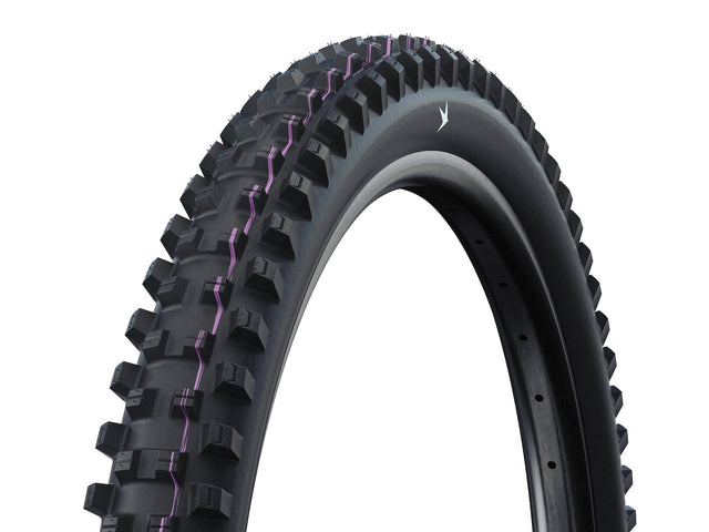 Schwalbe Shredda F Gravity Pro foldedæk 29 x 2,50 tommer (64-622) sort – billede 1