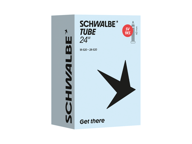 Schwalbe SV9XS cykelslange 18-28x520 racerventil 40 mm – billede 1