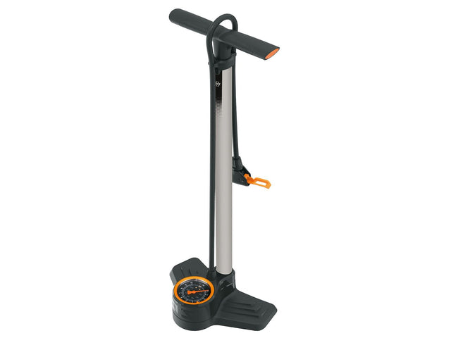SKS Airkompressor 10.0 standerpumpe 10 bar – grå/sort – billede 1