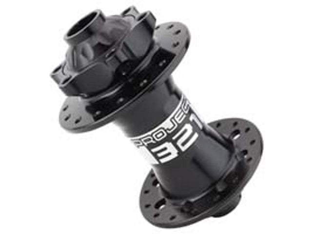 CrankBrothers Project 321 Enduro fornav, 15 mm Boost, 28 huller, sort – billede 1