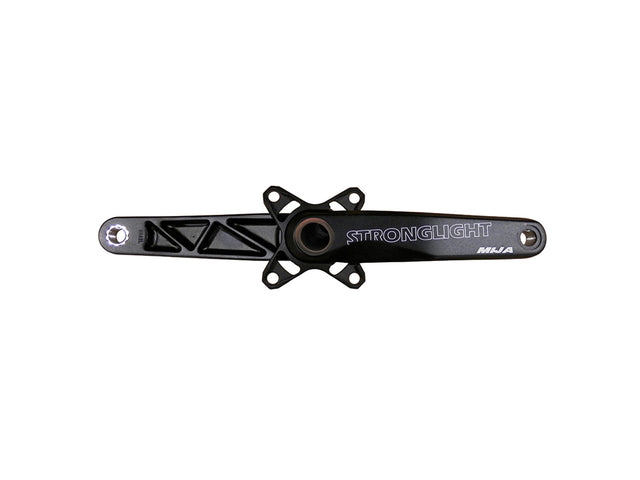 Stronglight BMX kranksæt 170 mm, integreret aksel, sort – billede 1