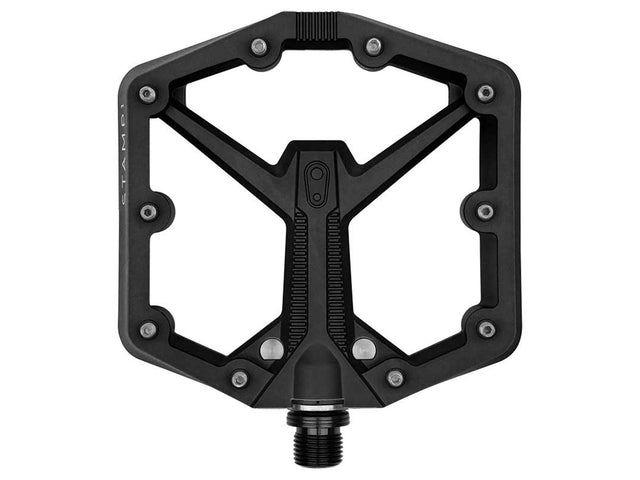 Crankbrothers Stamp 1 Large Gen. 2 fladpedaler til MTB/BMX – Sort – billede 1