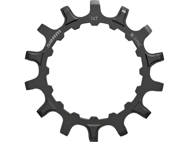 SRAM X-SYNC Bosch klinge 14T, Bosch Direct Mount, stål, sort – billede 1