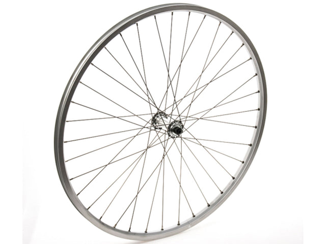Connect forhjul 26" (26x1,75"), fælgbremse, QR, sølv fælg – billede 1