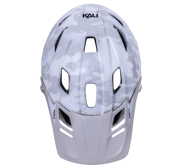 Kali Maya 3.0 Camo Mat Grå - Cykelhjelm