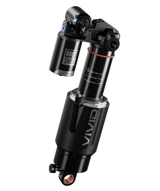 RockShox Vivid Ultimate RC2T D1 støddæmper, Trunnion